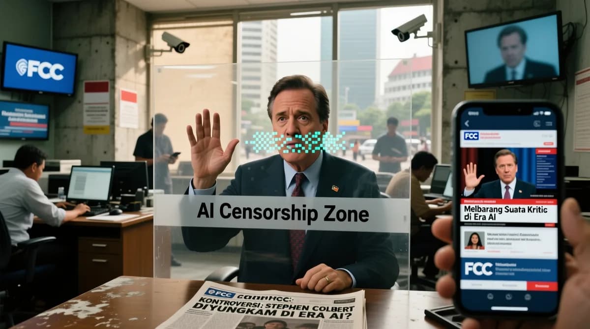 Kontroversi FCC: Stephen Colbert Dibungkam: Kontroversi FCC: Stephen Colbert Dibungkam di Era AI?