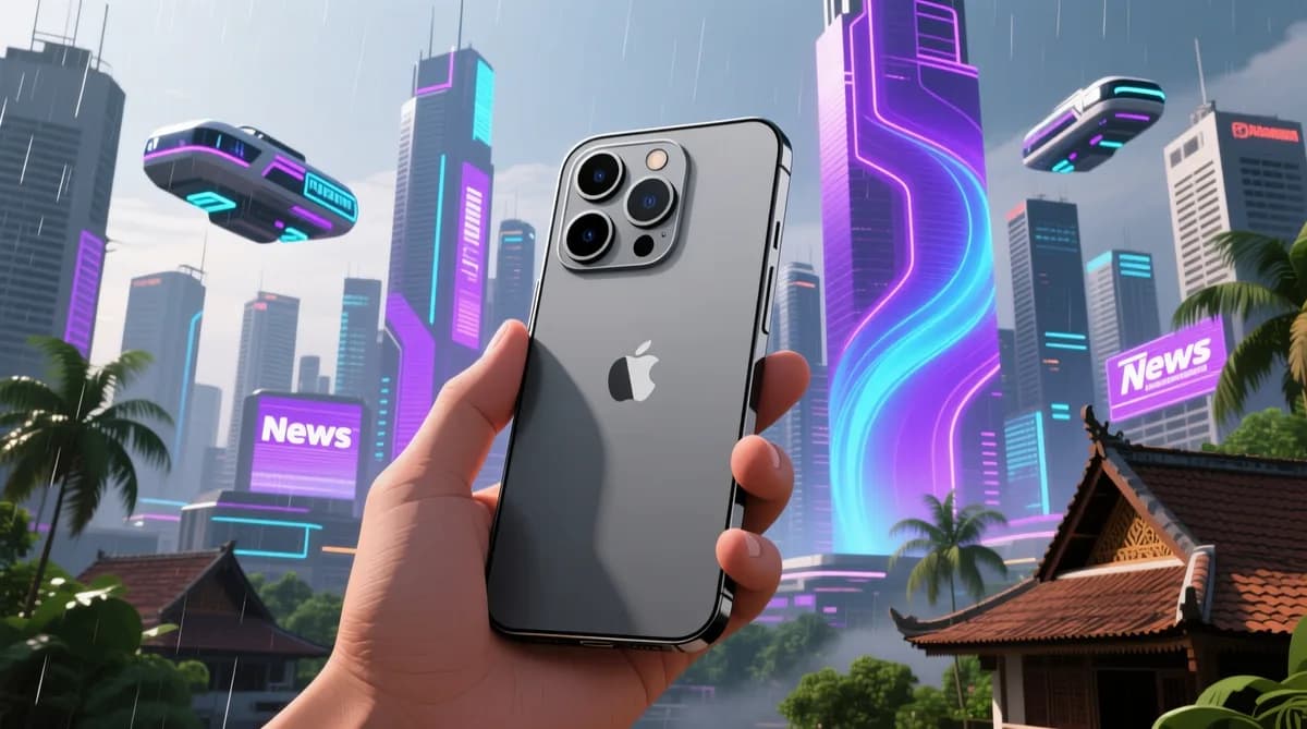 Hand holding smartphone: Perang Plan Unlimited 2026: T-Mobile, AT&T, Verizon Dibedah