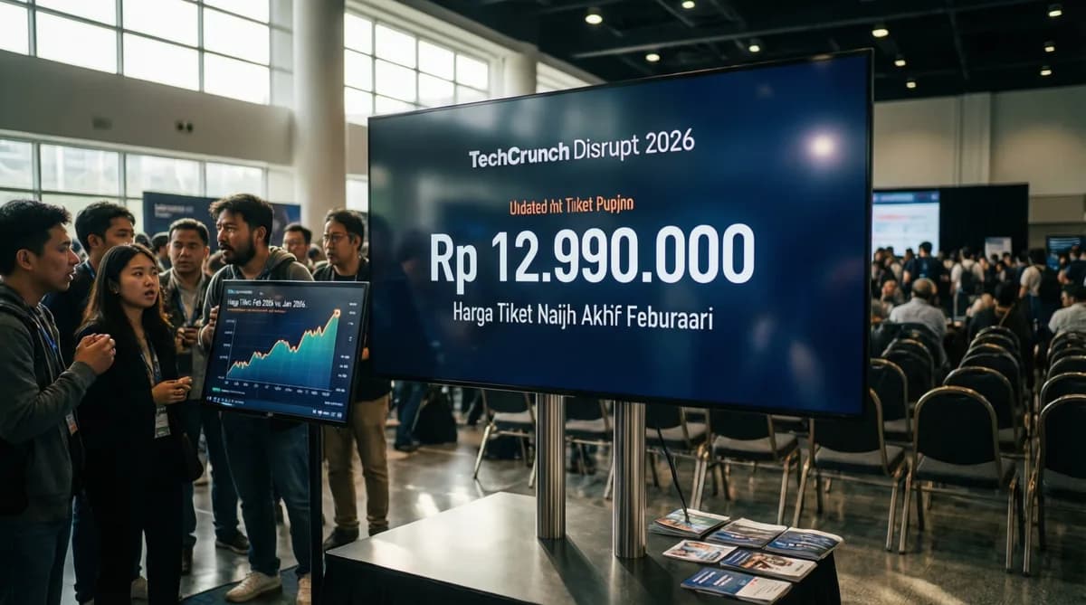 Harga Tiket TechCrunch Disrupt 2026: Harga Tiket TechCrunch Disrupt 2026 Naik Akhir Februari