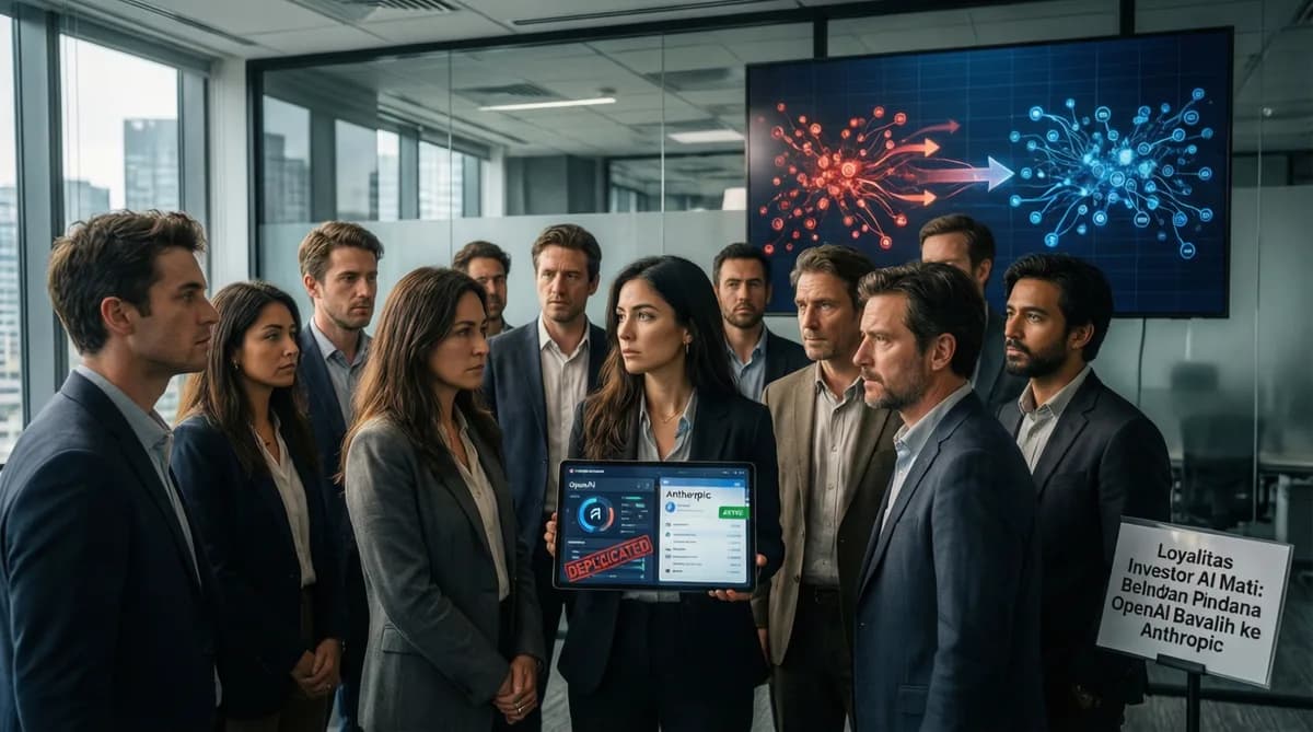 Loyalitas Investor AI Mati: Belasan: Loyalitas Investor AI Mati: Belasan Pendana OpenAI Beralih ke Anthropic