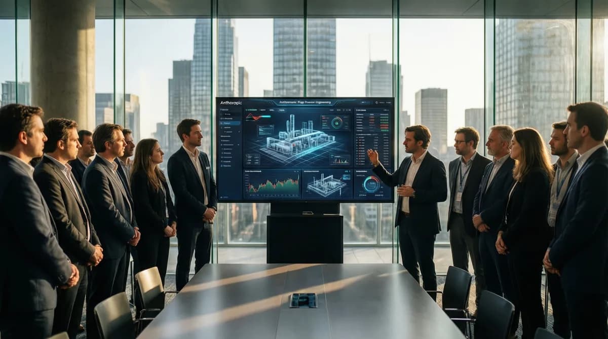 Anthropic Luncurkan Plugin Enterprise untuk: Anthropic Luncurkan Plugin Enterprise untuk Sektor Keuangan dan Teknik