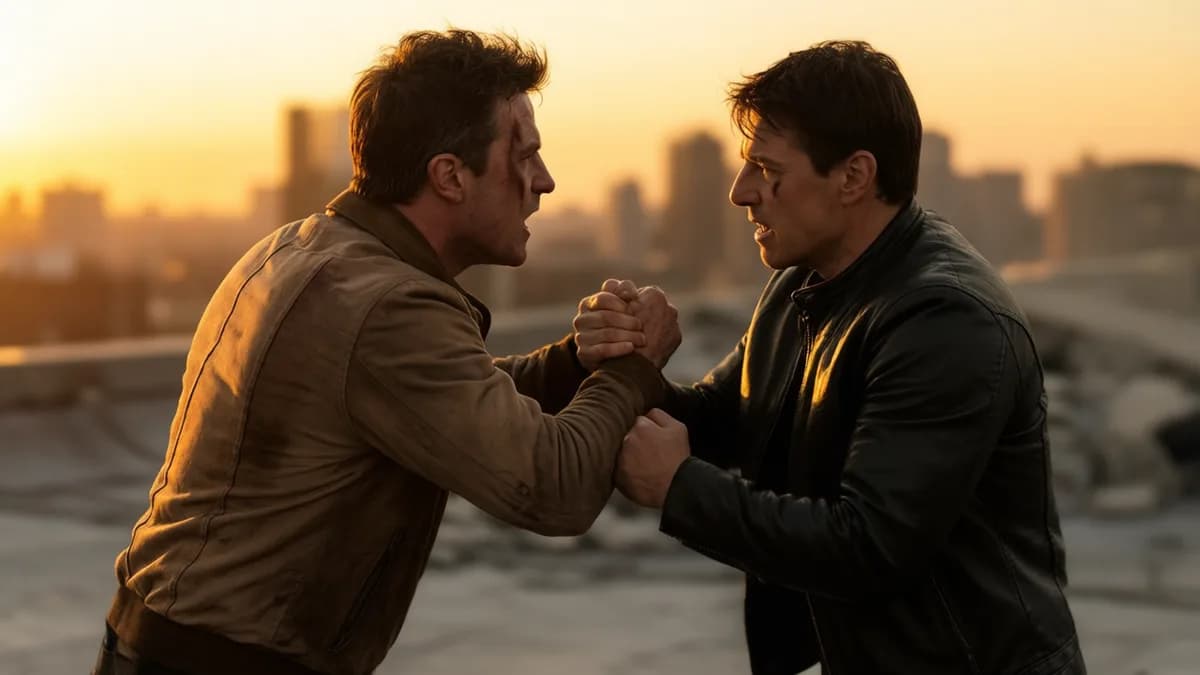 Two men arm wrestling: Seedance 2.0 ByteDance: Terobosan Video AI atau Sekadar Sampah Digital?