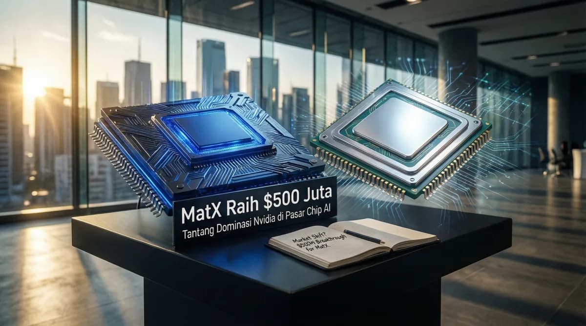 MatX Raih $500 Juta, Tantang: MatX Raih $500 Juta, Tantang Dominasi Nvidia di Pasar Chip AI