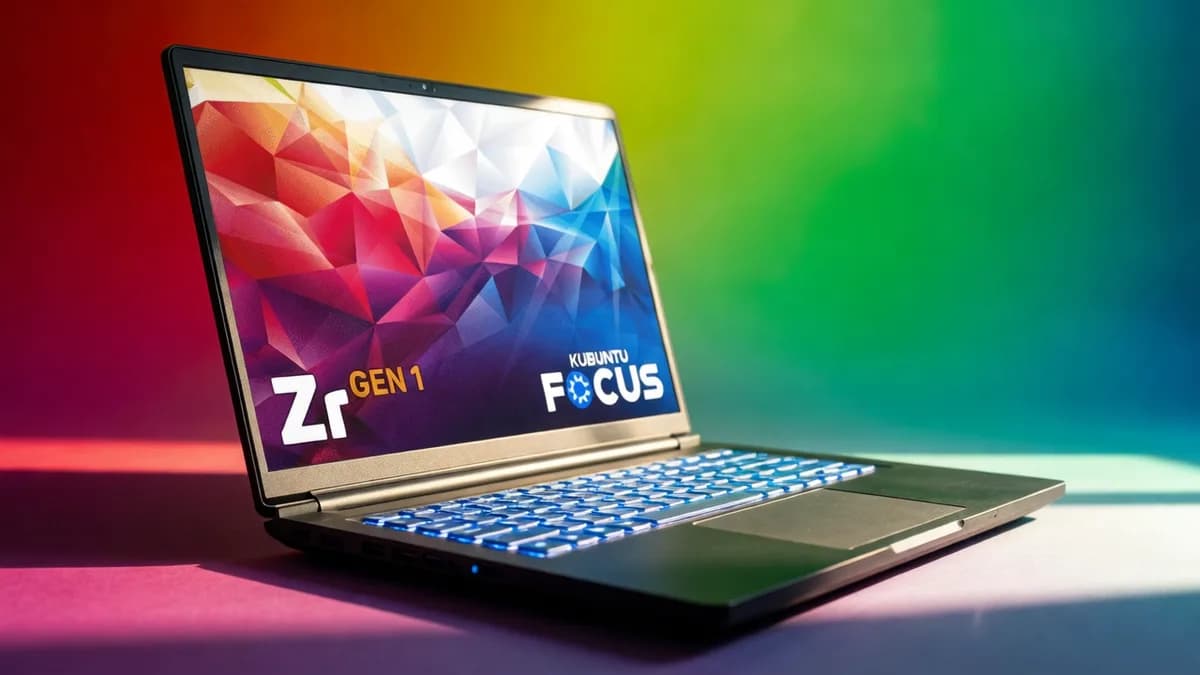 Kubuntu Focus Zr Gen 1 laptop: Kubuntu Focus Zr Gen 1: Laptop Linux dengan Daya Komputasi Tinggi