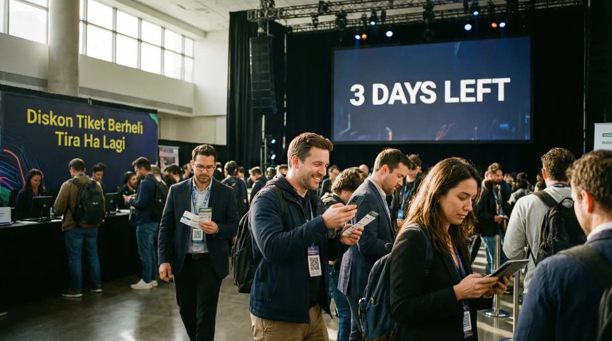 Diskon Tiket TechCrunch Disrupt 2026: Diskon Tiket TechCrunch Disrupt 2026 Berakhir Tiga Hari Lagi