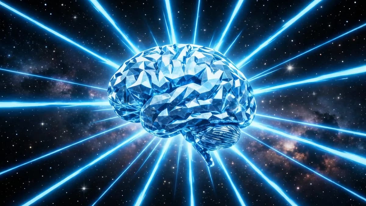 Digital brain with light rays: Antropik dan Pertanyaan Sulit: Apakah Claude Sadar?