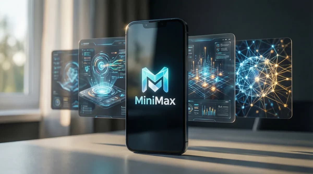 MiniMax AI logo: Dominasi Model AI China: MiniMax dan Moonshot Pimpin Pasar Token