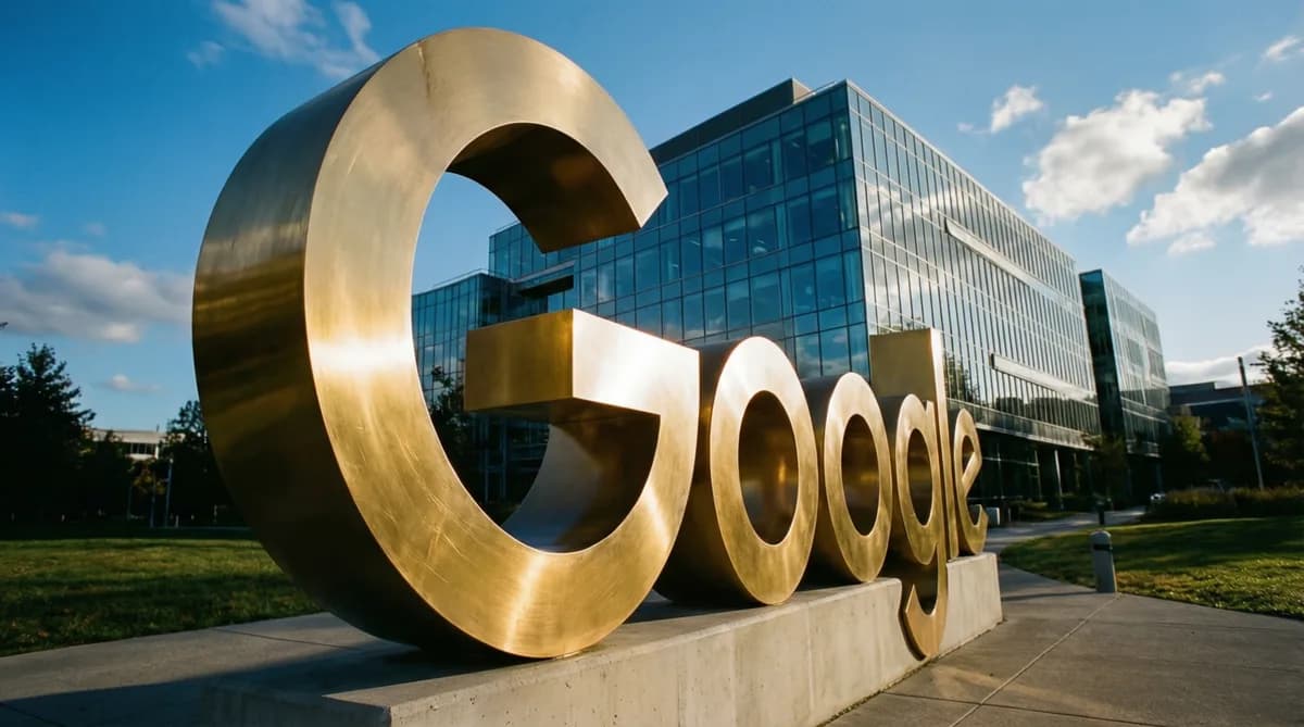Google logo sculpture: Google Uji Coba Perubahan Pencarian di Eropa Mulai Sektor Hotel