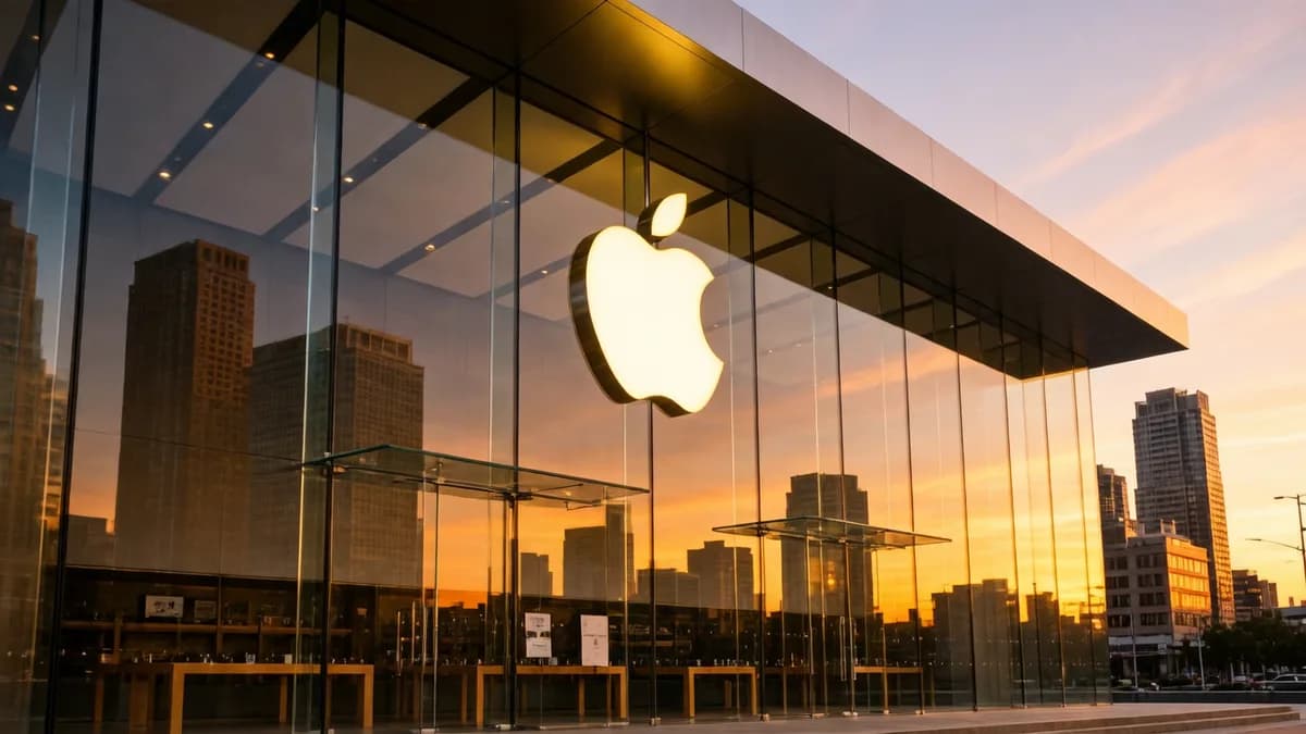 Apple Store facade: Apple Incar Pasar Pembayaran India Lewat Kolaborasi Bank Lokal