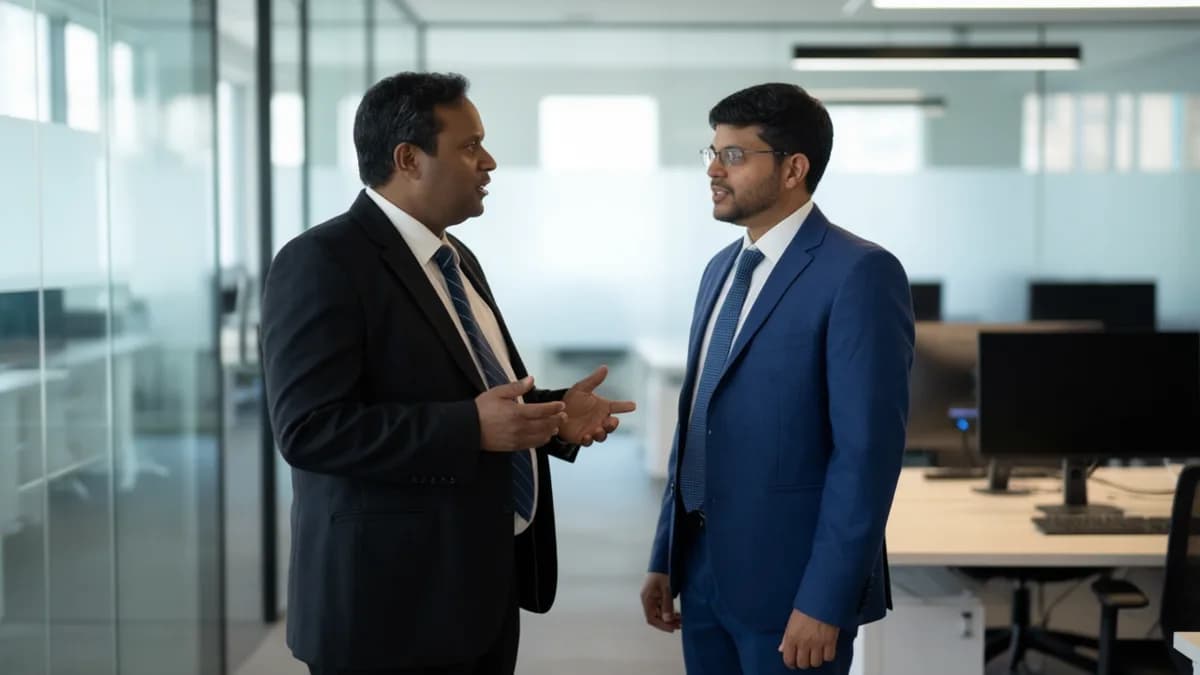 Two men in business suits: Spintly Raih USD 8 Juta untuk Ekspansi Keamanan IoT Global