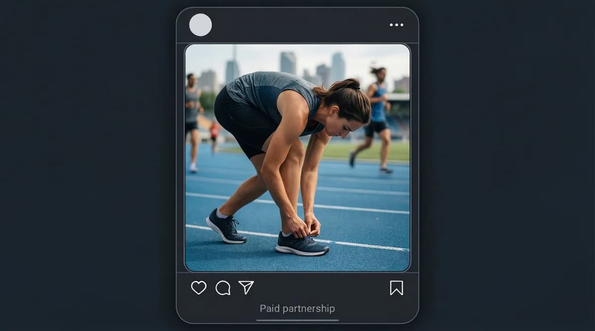 Social media post with paid partnership label: X Luncurkan Label Paid Partnership untuk Transparansi Iklan