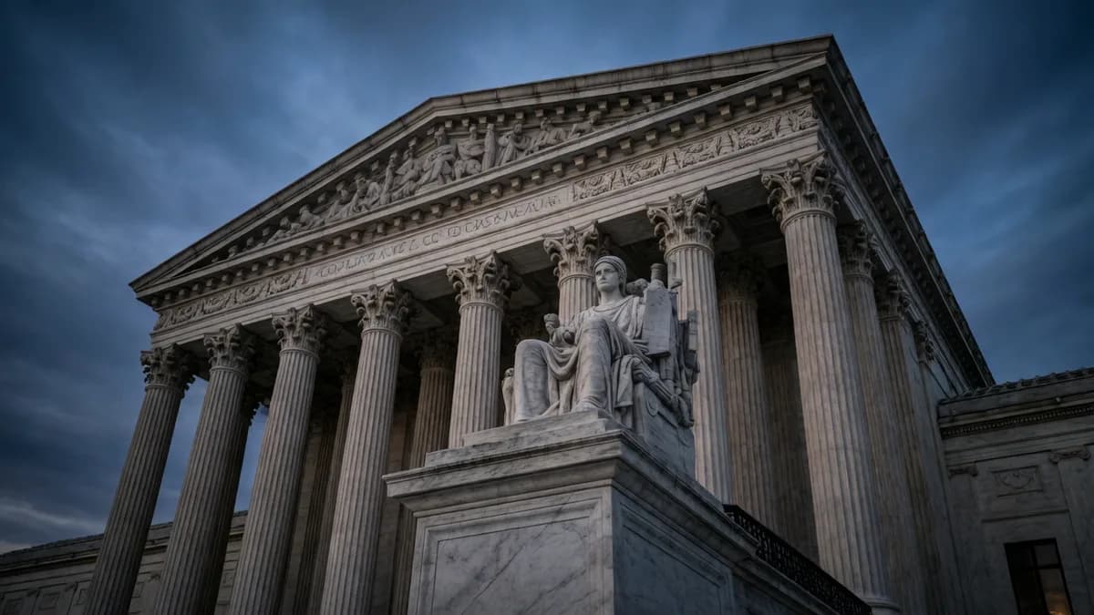 Supreme Court building: Mahkamah Agung AS Tegas Soal Hak Cipta Seni AI