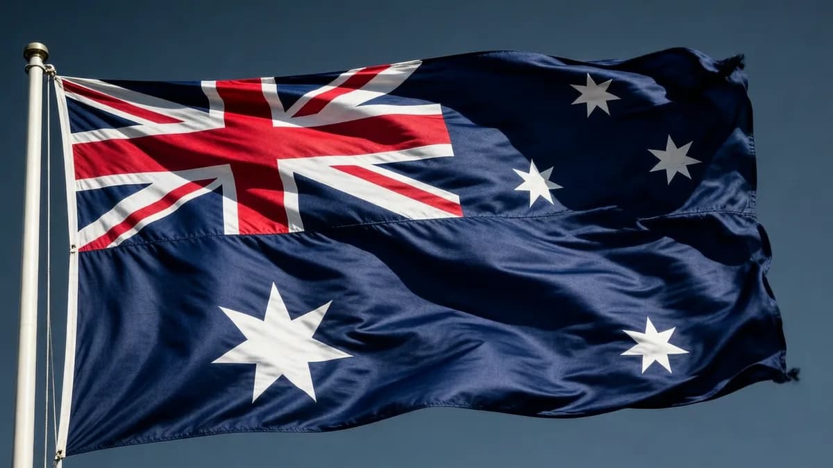 Australian flag: Australia Wajibkan Toko Aplikasi Blokir AI Tanpa Verifikasi Usia