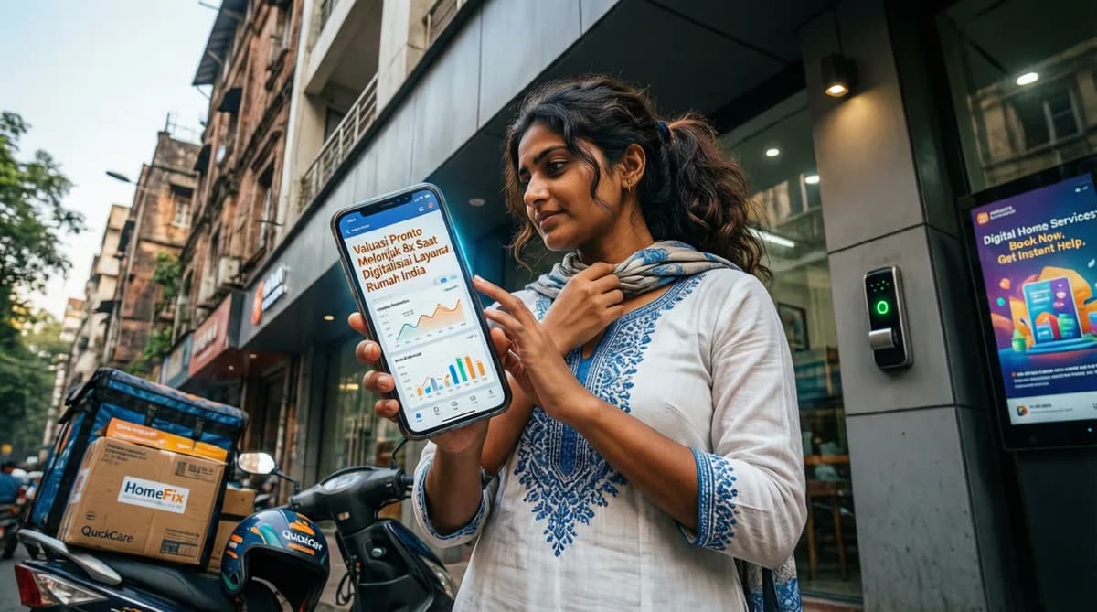 Valuasi Pronto Melonjak 8x Saat: Valuasi Pronto Melonjak 8x Saat Digitalisasi Layanan Rumah India