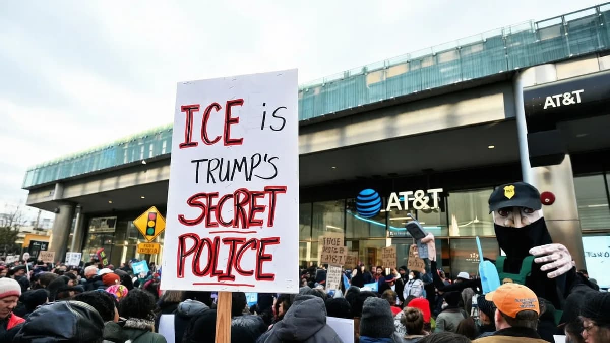 Protest against ICE: Analisis WIRED: Raksasa Teknologi Danai Crackdown Imigrasi AS