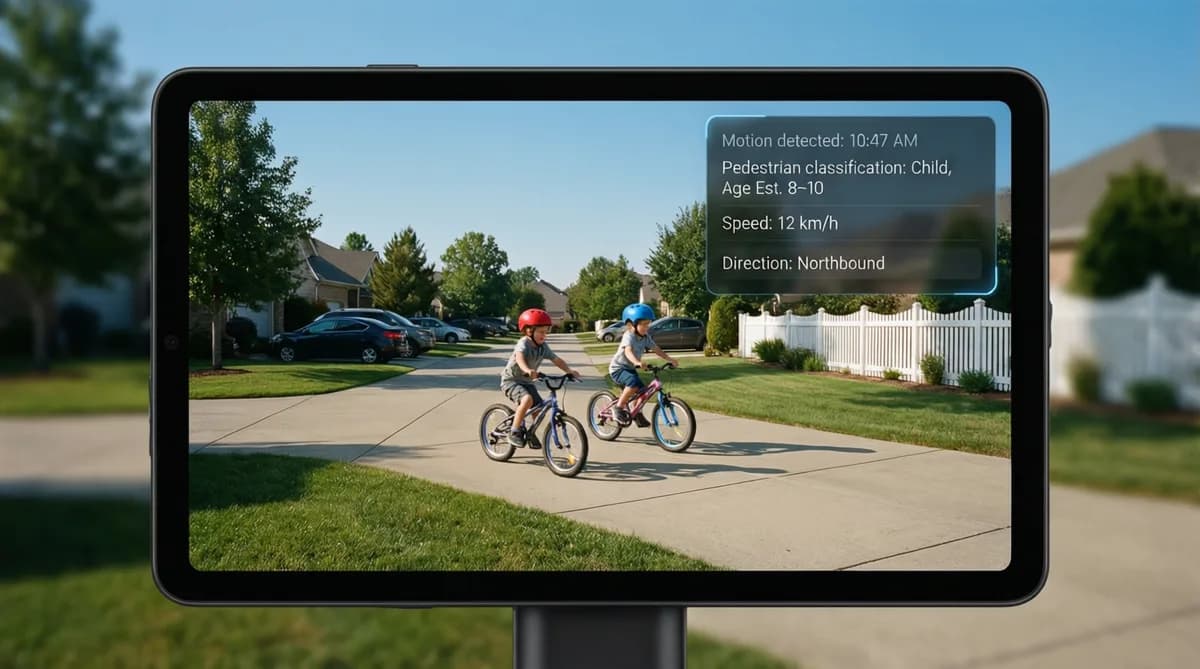 Smart home camera interface: Google Home Update: Gemini Bisa Deskripsi Kamera Live