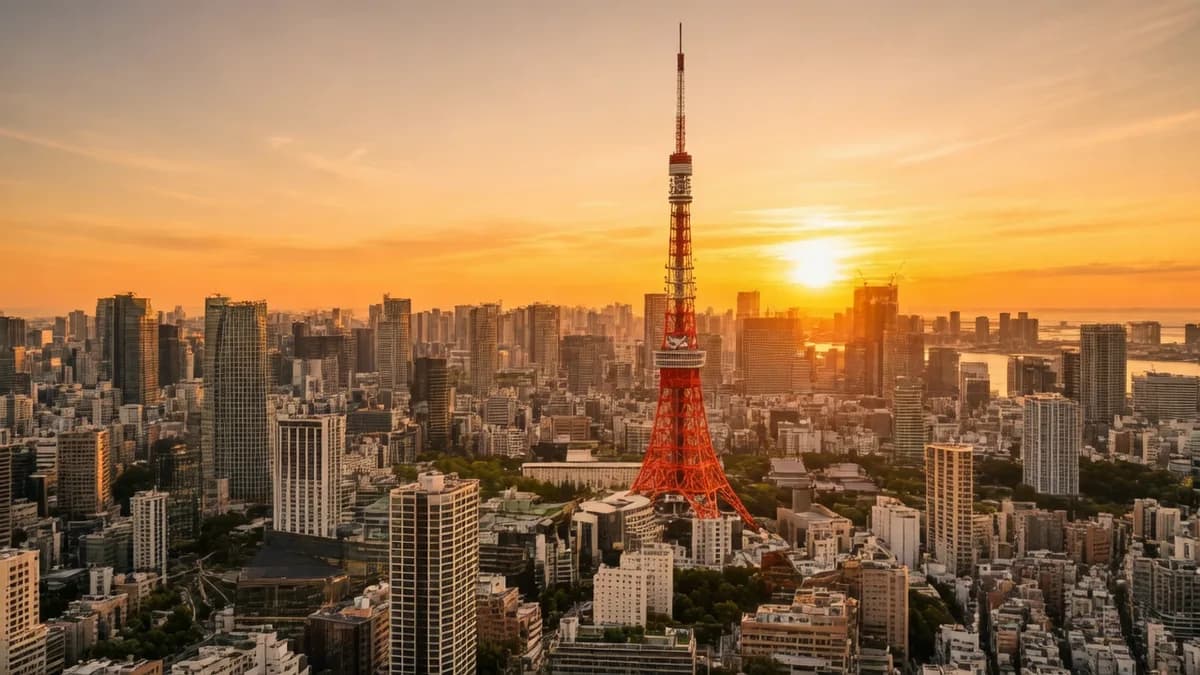 Tokyo Tower and cityscape: Jepang Uji Coba Uang Bank Sentral di Blockchain