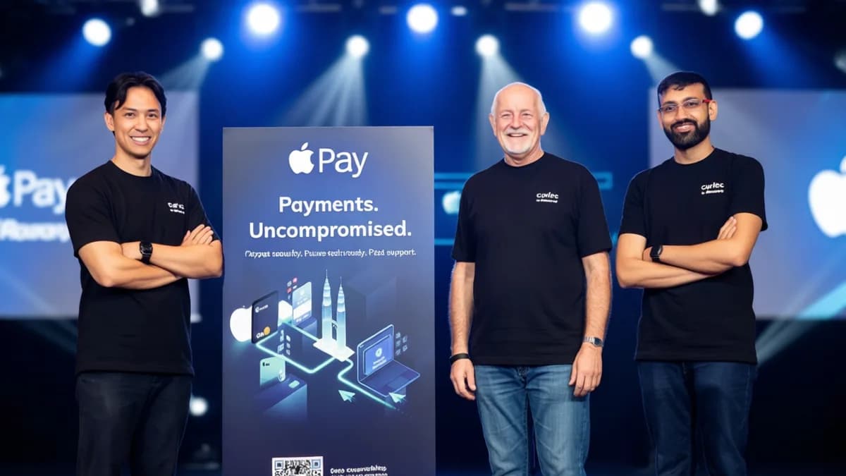 Curlec Team Members: Razorpay Curlec Aktifkan Apple Pay untuk Pedagang Malaysia