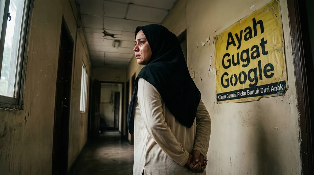 Ayah Gugat Google, Klaim Gemini: Ayah Gugat Google, Klaim Gemini Picu Bunuh Diri Anak