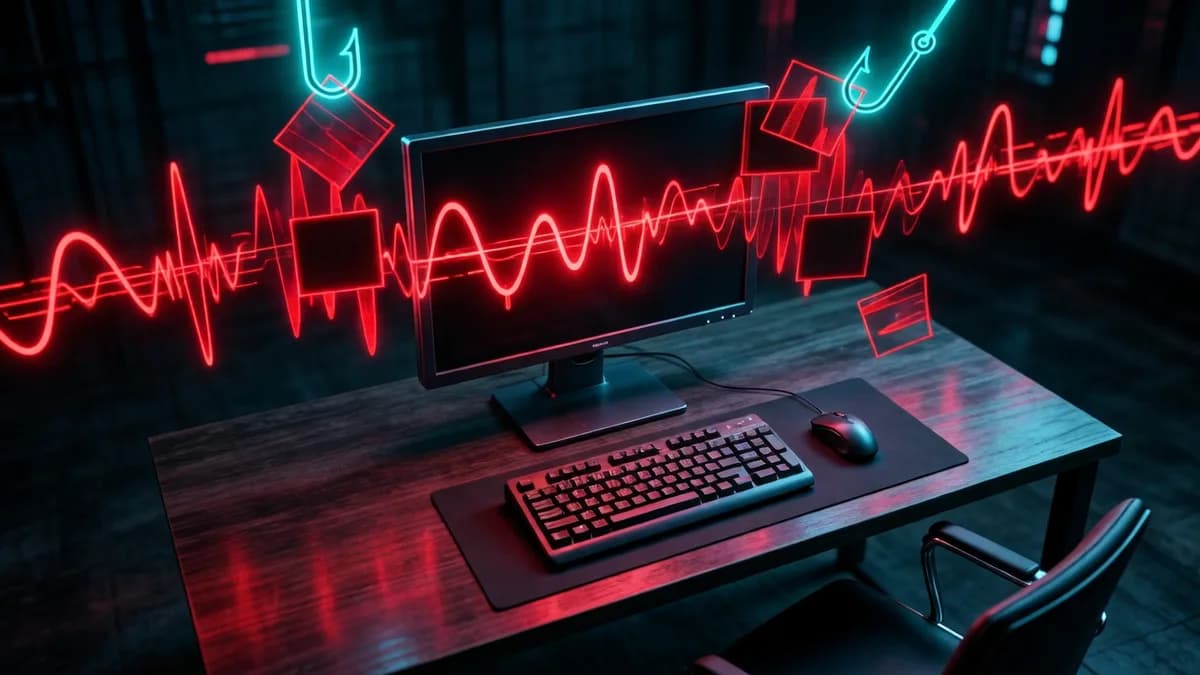 Cybersecurity threat visualization: Teknik Mata-Mata 80 Tahun Ancam Keamanan Komputer