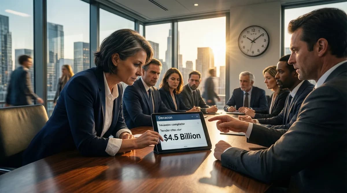 Decagon Selesaikan Tender Offer dengan: Decagon Selesaikan Tender Offer dengan Valuasi $4,5 Miliar