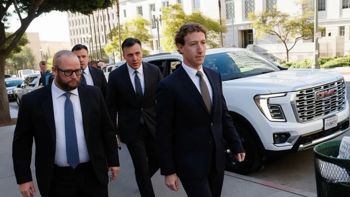 Mark Zuckerberg in court: Zuckerberg Minimalkan Riset Internal Meta di Sidang New Mexico