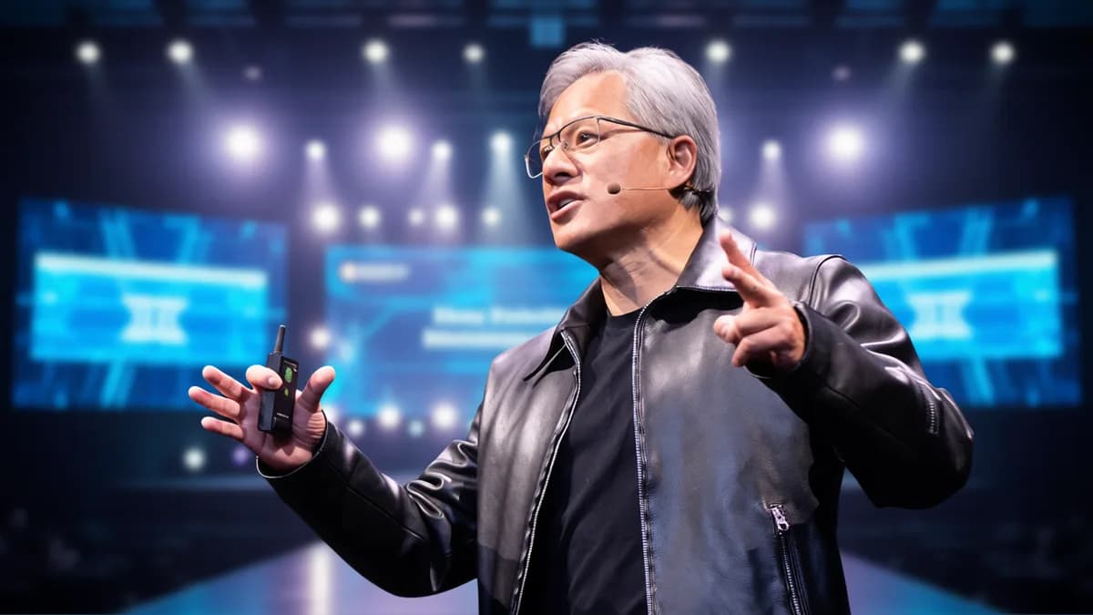 Nvidia CEO speaking: Nvidia Turunkan Investasi OpenAI Jadi US$30 Billion
