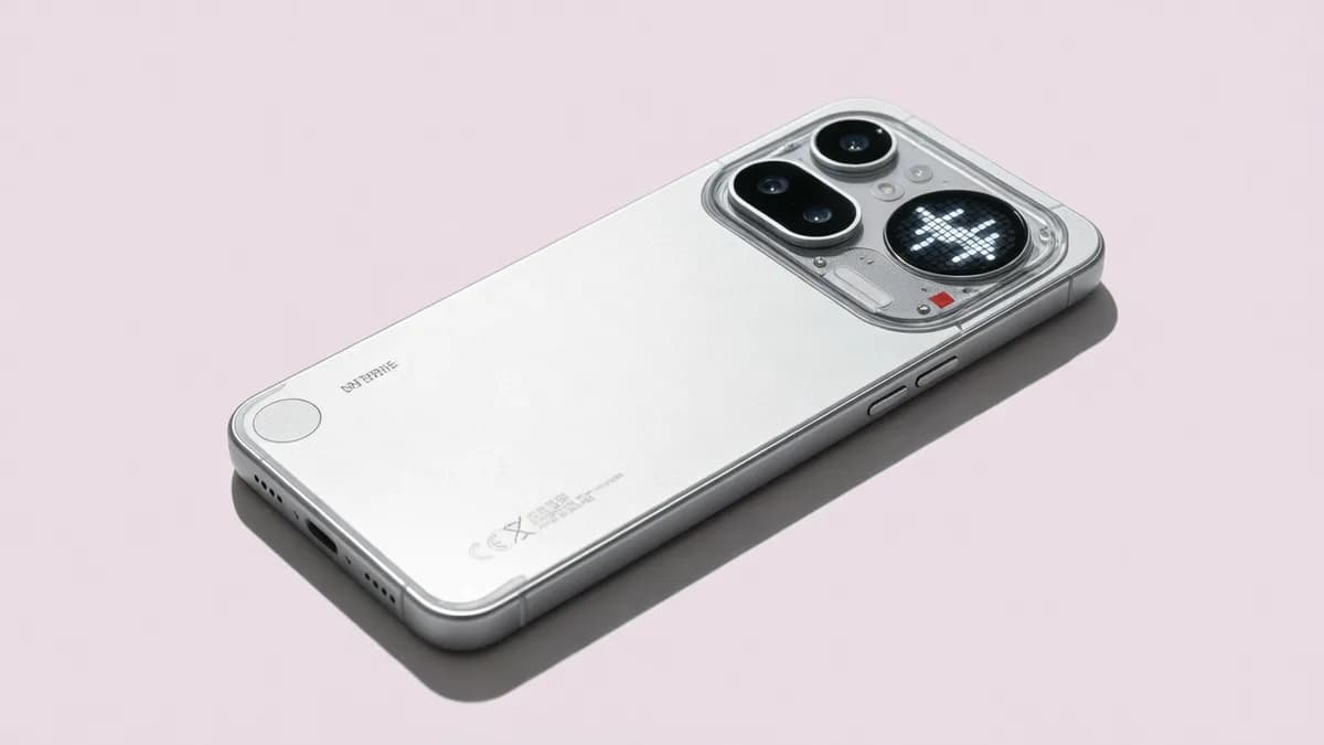 Smartphone back panel: Nothing Phone 4a Pro Gunakan Desain Logam Tanpa Transparan