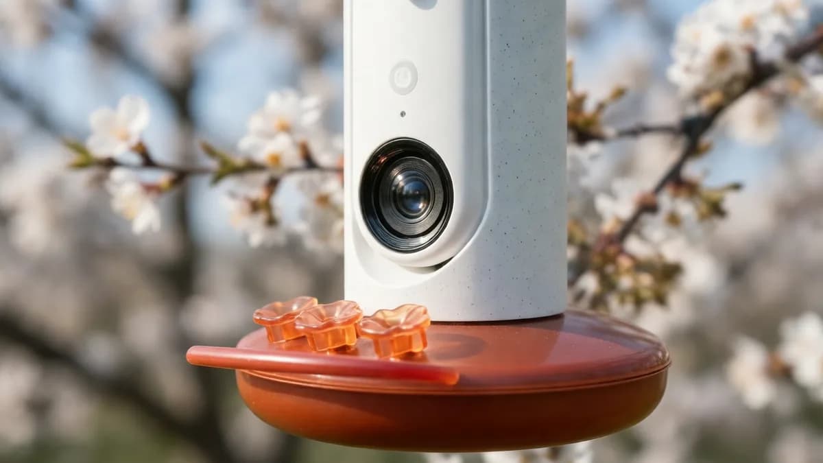 Smart hummingbird feeder: Pengumpan Burung Pintar Birdbuddy Turun Harga Drastis