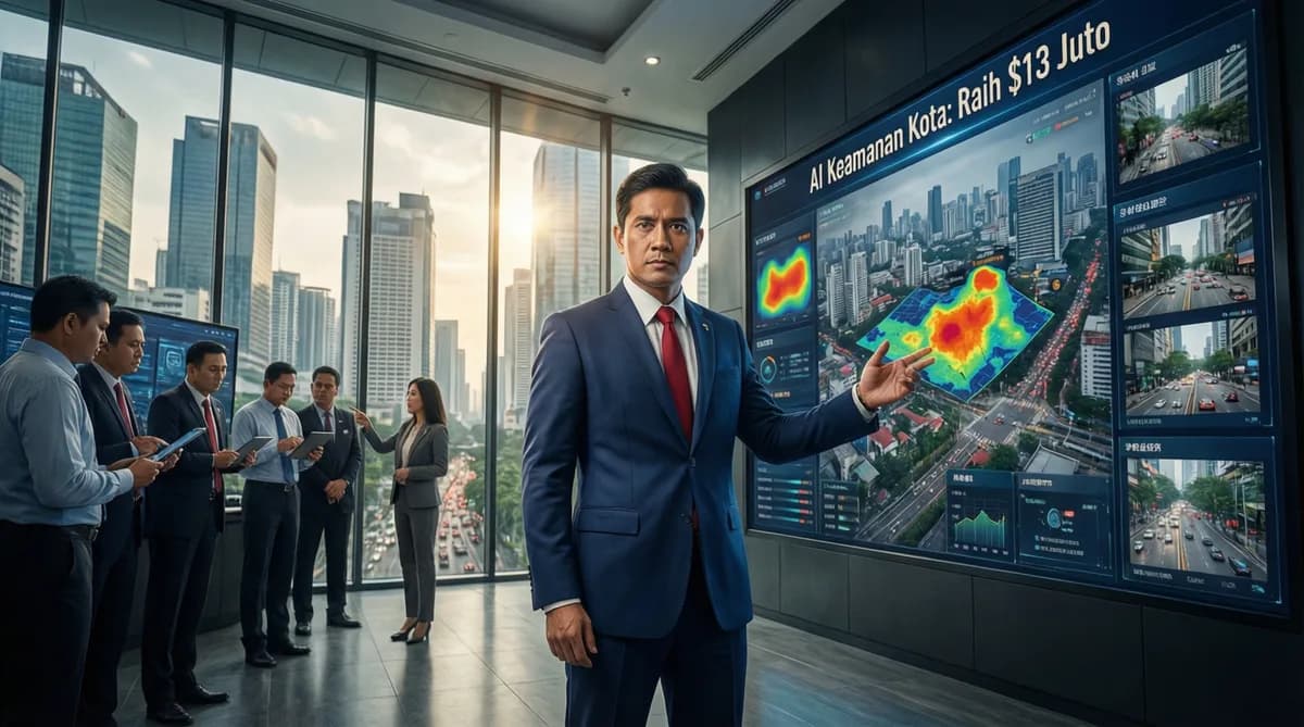 City Detect Raih $13 Juta: City Detect Raih $13 Juta untuk AI Keamanan Kota