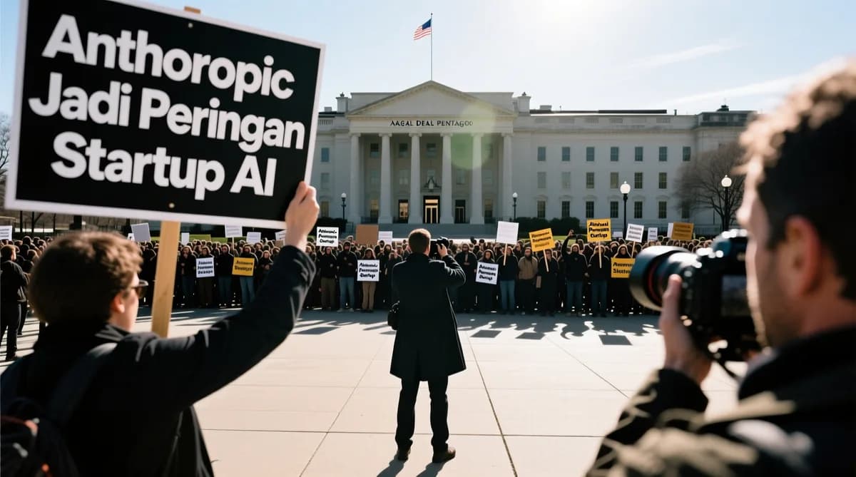 Gagal Deal Pentagon, Anthropic Jadi: Gagal Deal Pentagon, Anthropic Jadi Peringatan Startup AI