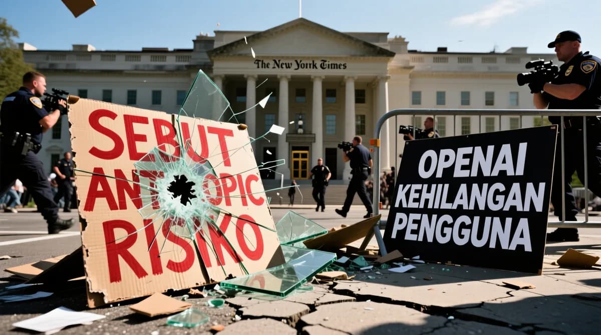 Pentagon Sebut Anthropic Risiko, OpenAI: Pentagon Sebut Anthropic Risiko, OpenAI Kehilangan Pengguna