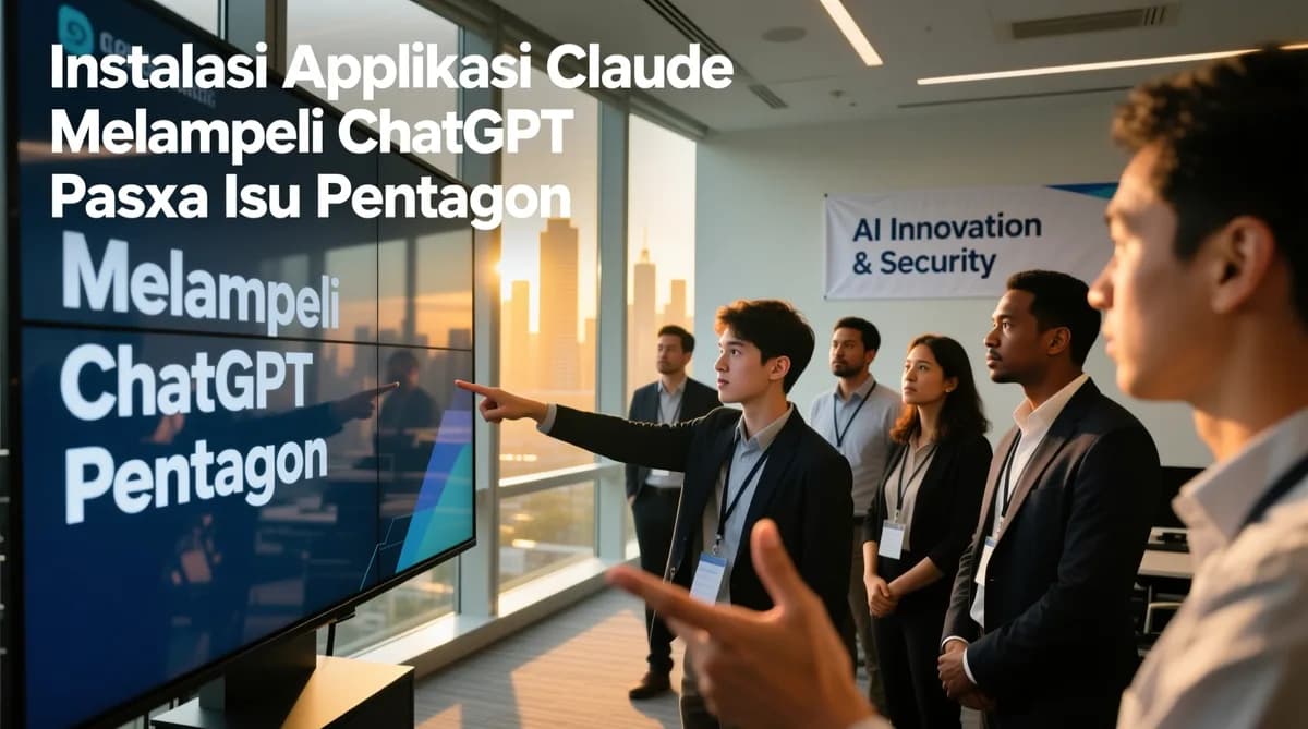 Instalasi Aplikasi Claude Melampaui ChatGPT: Instalasi Aplikasi Claude Melampaui ChatGPT Pasca Isu Pentagon