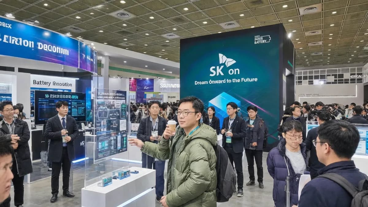 SK On Battery Exhibition: SK On Pangkas 37 Persen Staf AS Akibat Permintaan EV Melambat