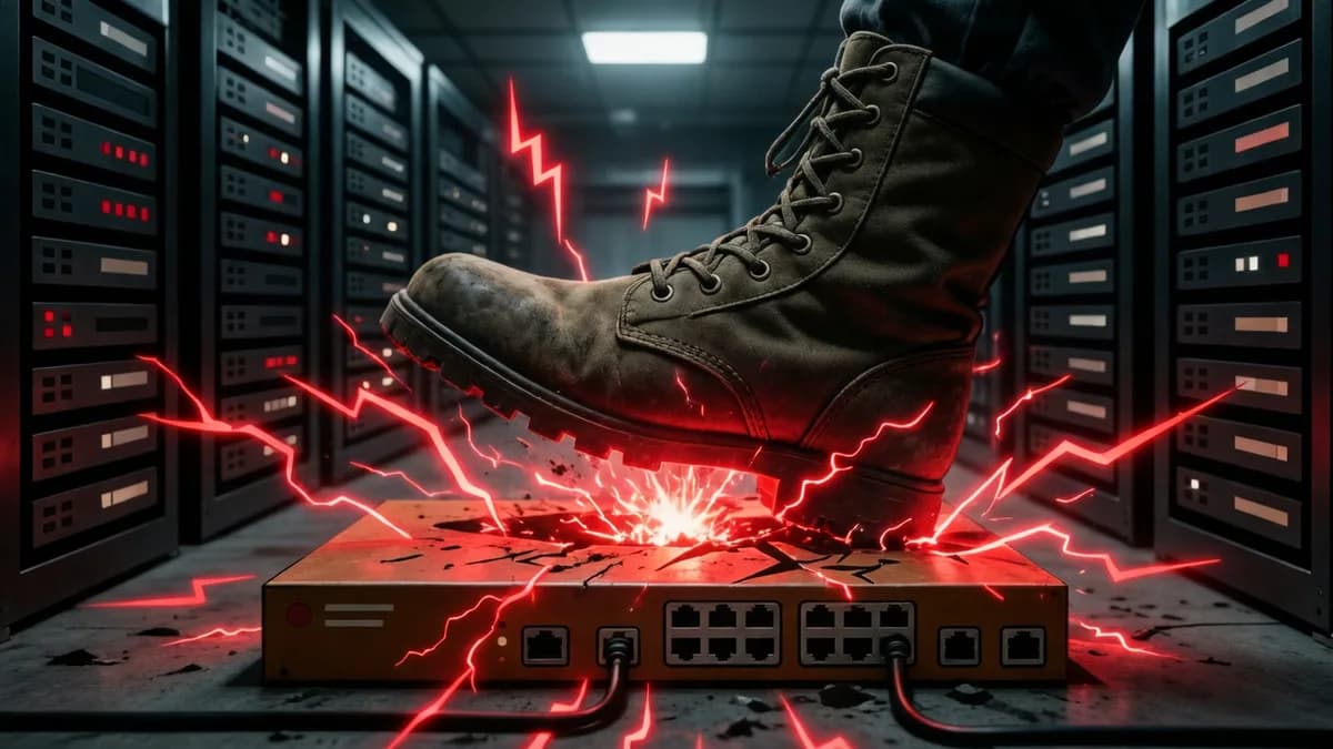Military boot crushing server: Perang Timur Tengah Ekspos Kerentanan Fisik AI