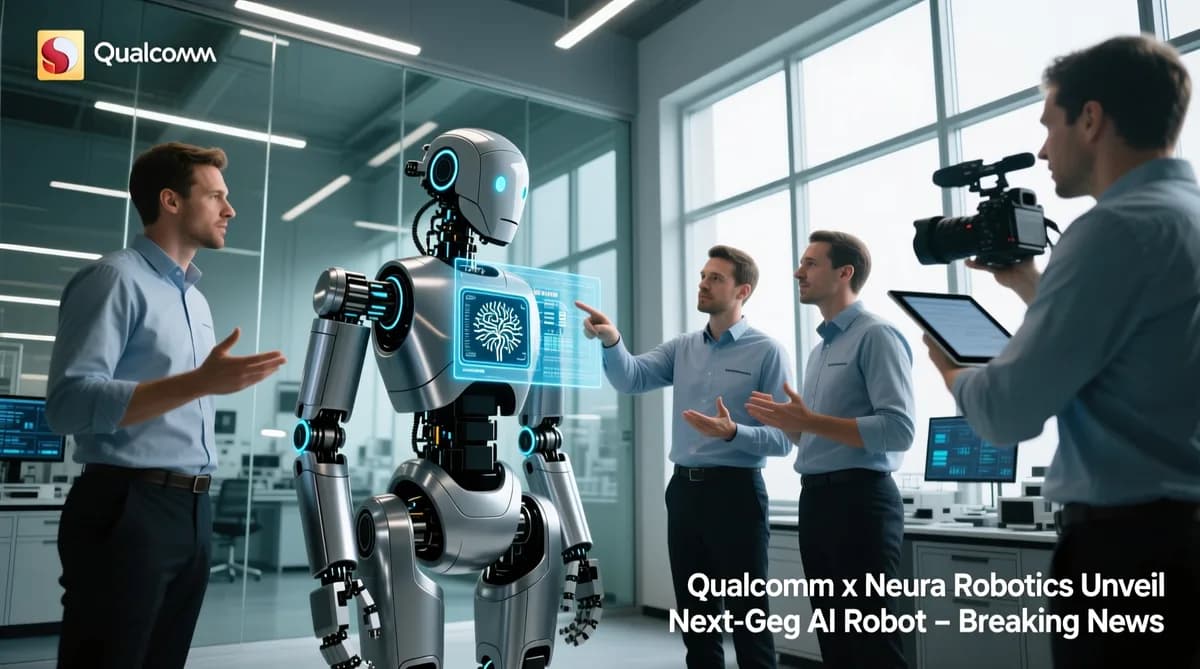 Qualcomm dan Neura Robotics Mulai: Qualcomm dan Neura Robotics Mulai Kolaborasi Robot Baru