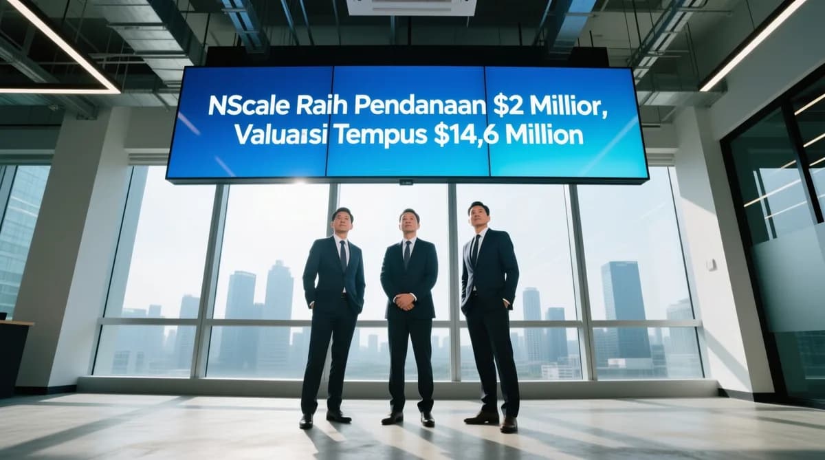 Nscale Raih Pendanaan $2 Miliar,: Nscale Raih Pendanaan $2 Miliar, Valuasi Tembus $14,6 Miliar