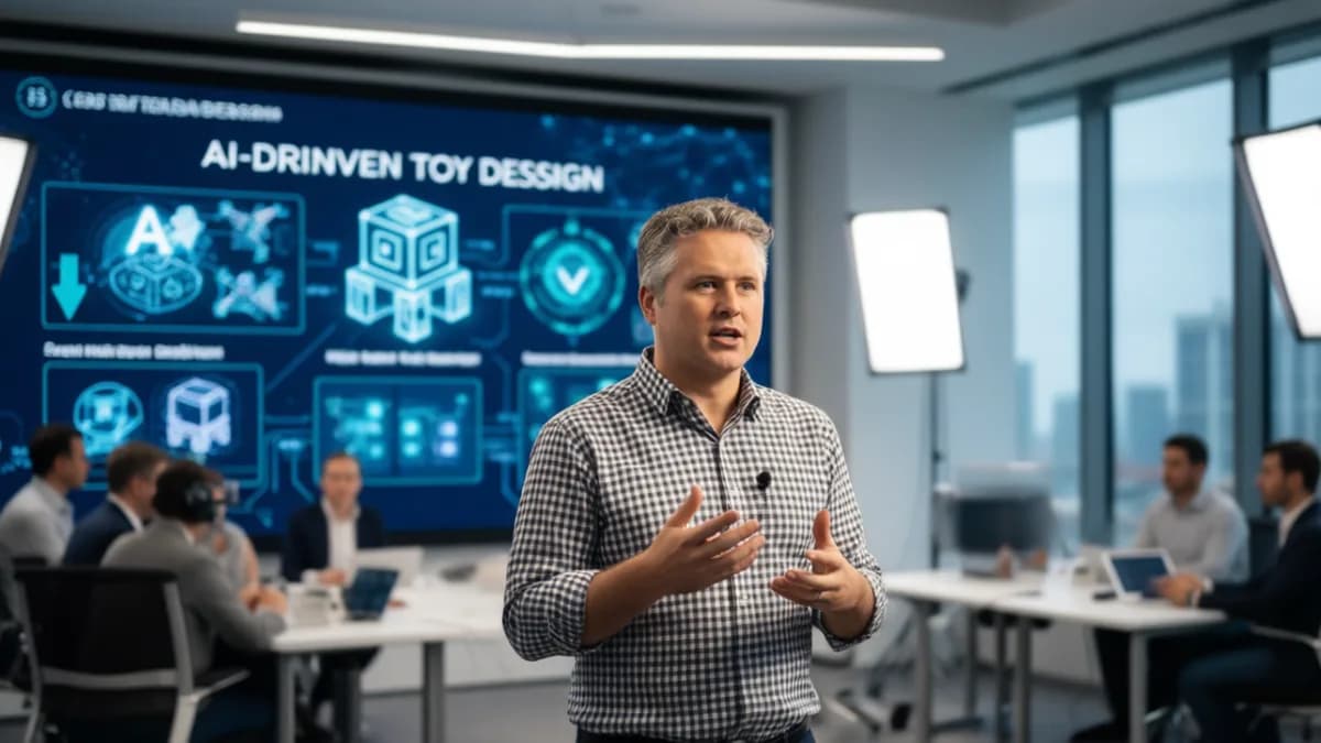 Chris Cocks, Hasbro CEO: CEO Hasbro: Optimus Prime dan Peppa Pig Kini Jadi Desainer AI