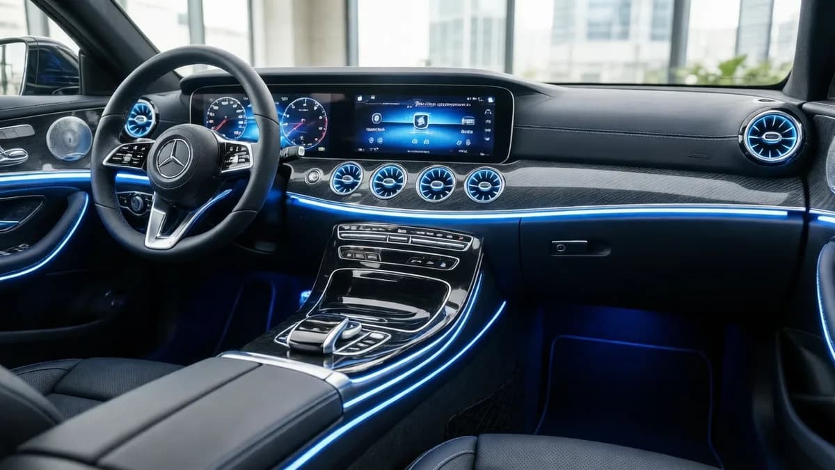 Mercedes-Benz EV Interior: Mercedes-Benz Didenda $7.6 Juta Soal Klaim Baterai EV