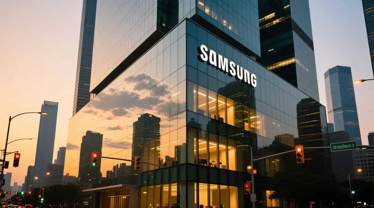 Samsung storefront logo: Samsung dan SK hynix Fokus pada Flash AI Inference