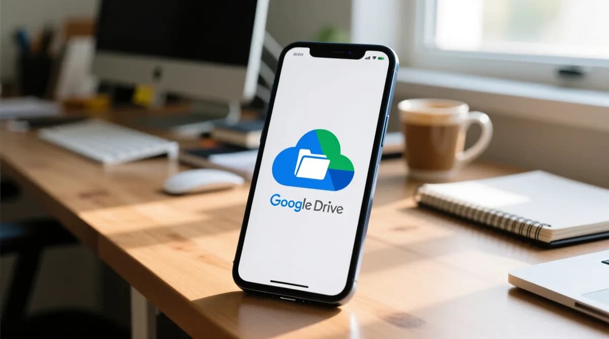 Google Drive logo: Google Gemini Workspace: Fitur Baru Docs dan Sheets