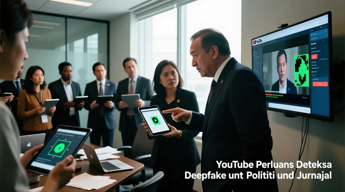 YouTube Perluas Deteksi Deepfake untuk: YouTube Perluas Deteksi Deepfake untuk Politisi dan Jurnalis