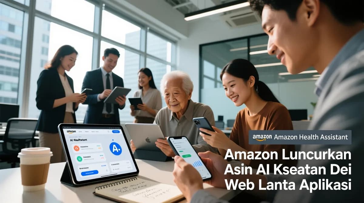 Amazon Luncurkan Asisten AI Kesehatan: Amazon Luncurkan Asisten AI Kesehatan di Web dan Aplikasi
