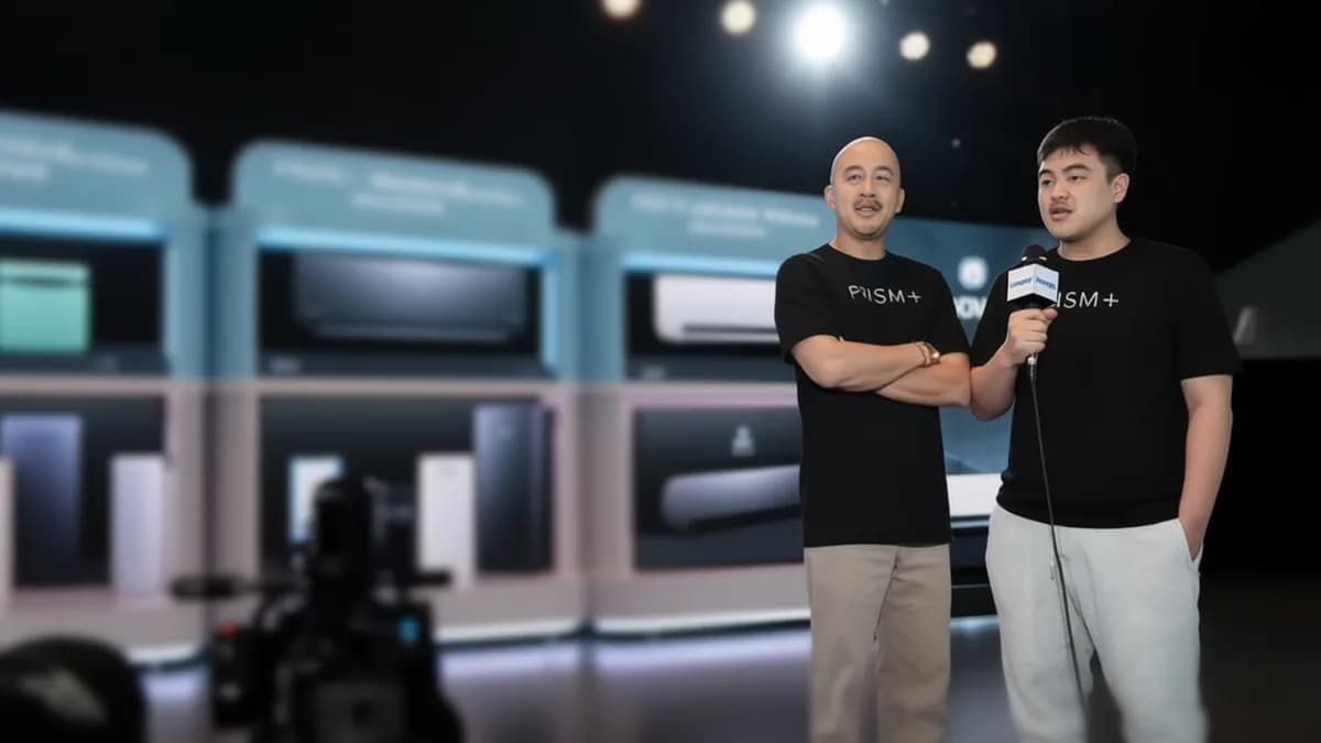 Prism+ founders at product launch: Prism+ Tunjuk CEO Baru, Pendiri Jadi Executive Chair