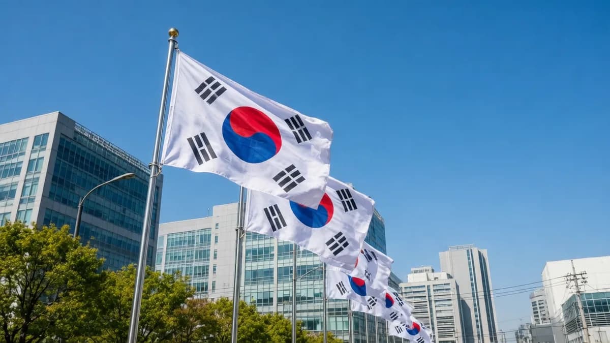 South Korean flags: EU Acceleration Act Dorong Produksi Massal Baterai Korea