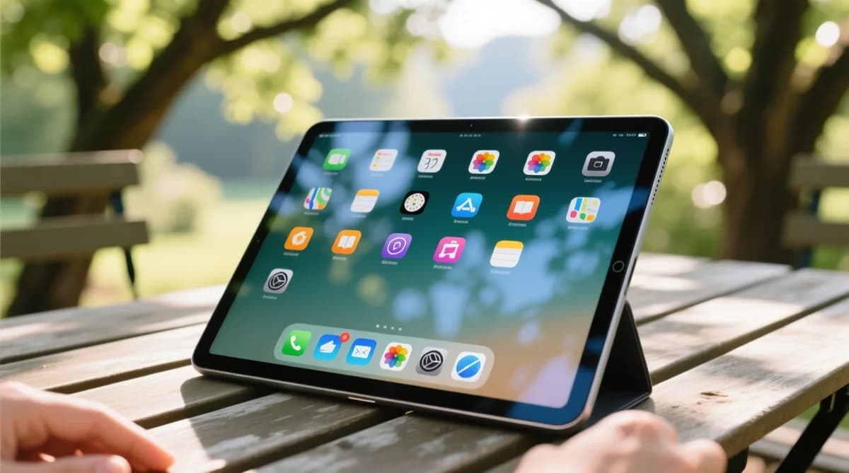 iPad home screen: Rumor iPhone Fold: Layar iPad Mini Tanpa Aplikasi iPad