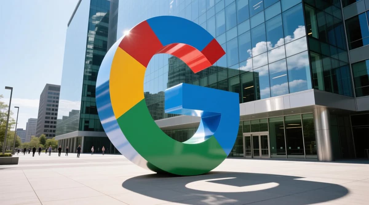 Google logo sculpture: Google Selesaikan Akuisisi Wiz untuk Keamanan Cloud