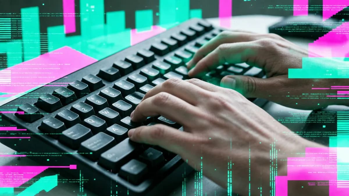 Hands typing on keyboard: Grammarly AI Hadapi Gugatan Class Action Terkait Fitur Expert