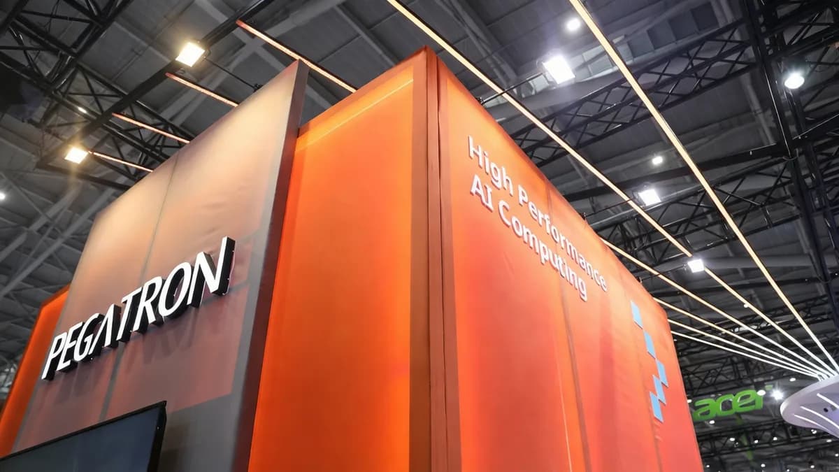 Pegatron AI Computing Booth: Pegatron Targetkan Pertumbuhan Pendapatan Server AI Sepuluh Kali Lipat