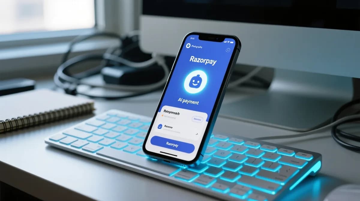 Razorpay App on Smartphone: Razorpay Integrasikan Claude untuk Agen Pembayaran AI